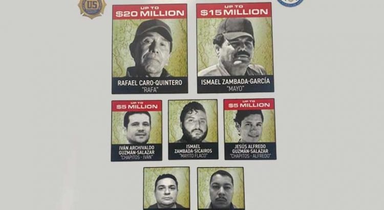 45 mdd por Caro Quintero, “El Mayo” Zambada y “Los Chapitos” 45 mdd por Caro Quintero, “El Mayo” Zambada y “Los Chapitos”