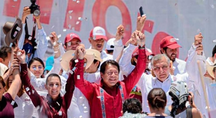 Sheinbaum, Monreal, Augusto López, absténganse de ir a mítines Sheinbaum, Monreal, Augusto López, absténganse de ir a mítines