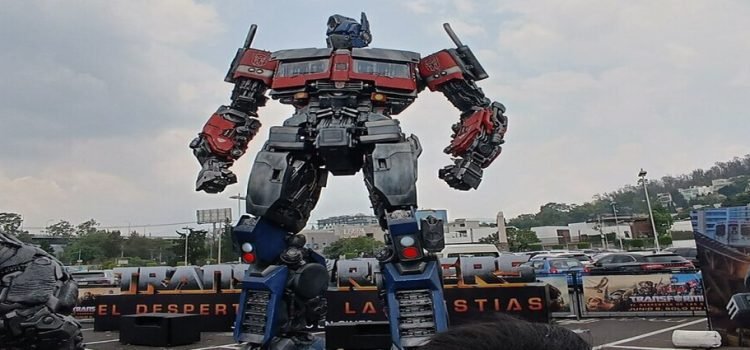 Los Transformers están en la Ciudad de México