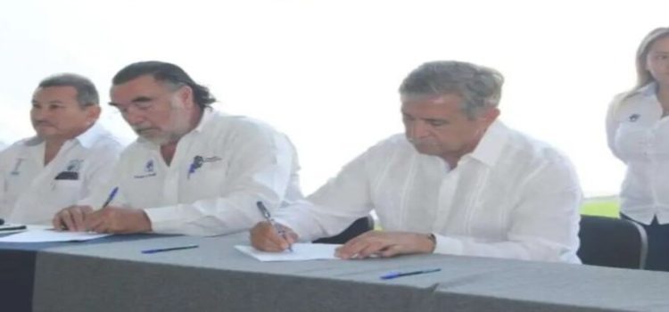 José Luis Urióstegui firma convenio con Tecnológico de Zacatepec y Colegio de Ingenieros Civiles