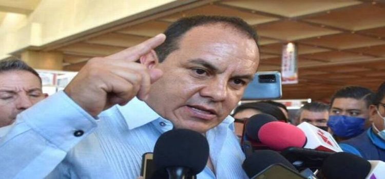 El Gobernador Cuauhtémoc Blanco acusa campaña de desprestigio en su contra