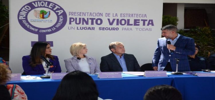 Cuernavaca se suma a la iniciativa de Puntos Violeta