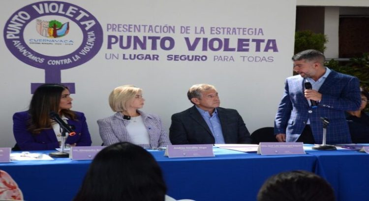 Cuernavaca se suma a la iniciativa de Puntos Violeta