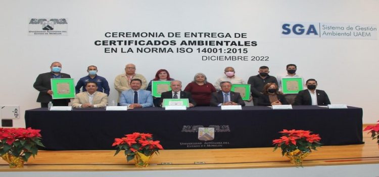 UAEM fortalece su Sistema de Gestión Ambiental