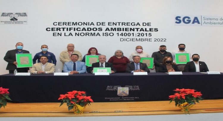 UAEM fortalece su Sistema de Gestión Ambiental