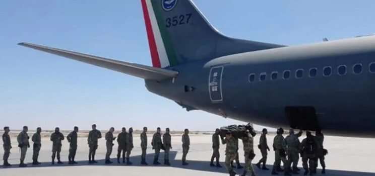 Llegan mil 500 militares a BC y Sonora Llegan mil 500 militares a BC y Sonora