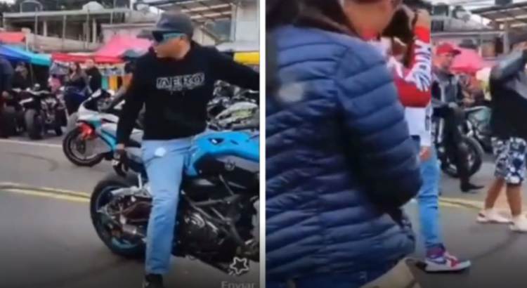 Sujeto armado atemorizó a motociclista en la México-Cuernavaca
