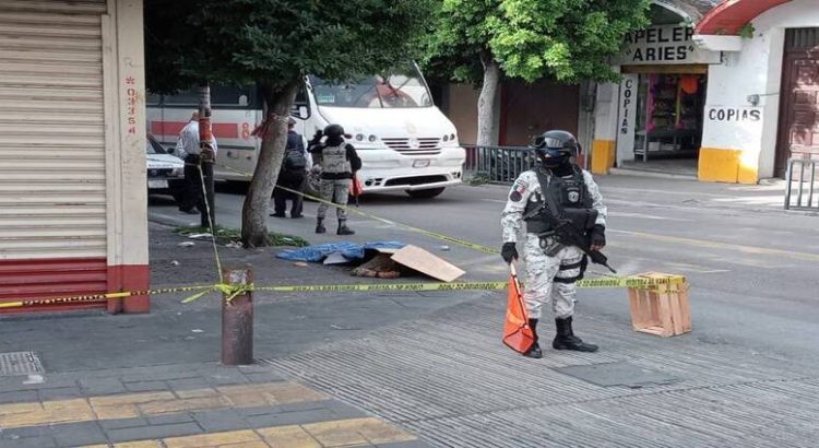 Hombre en situación de calle falleció en el centro de Cuernavaca