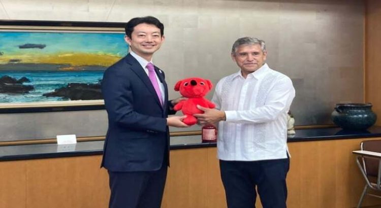 Alcalde de Cuernavaca establece vínculos de comercio con ciudades Japonesas