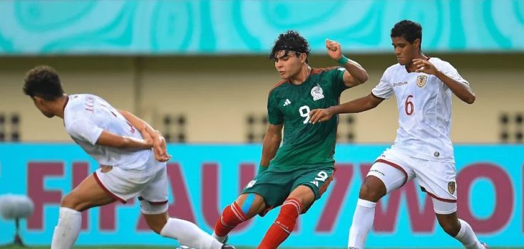 El Tri Sub-17 empata ante Venezuela y se complica su clasificación