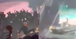 Luis Miguel sufrió caída en pleno concierto de la Arena Ciudad de México