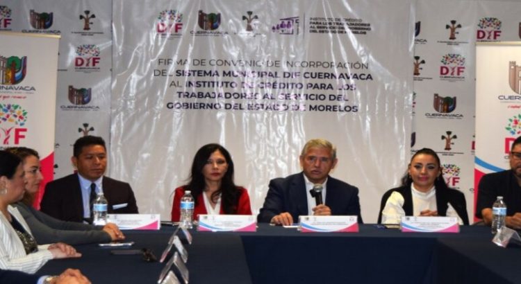 Sistema DIF se incorpora al Instituto de Crédito de Cuernavaca