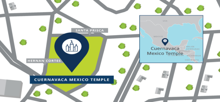 Anuncian ubicación del Templo de Cuernavaca