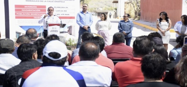 Gobierno de Cuauhtémoc Blanco beneficia a más de 378,000 habitantes con mejores vialidades