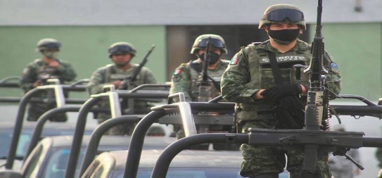 Elementos del Ejército Mexicano refuerzan seguridad en Cuernavaca