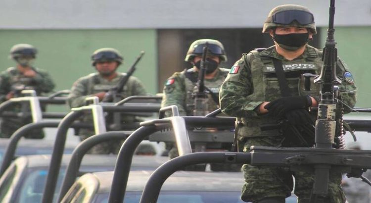 Elementos del Ejército Mexicano refuerzan seguridad en Cuernavaca