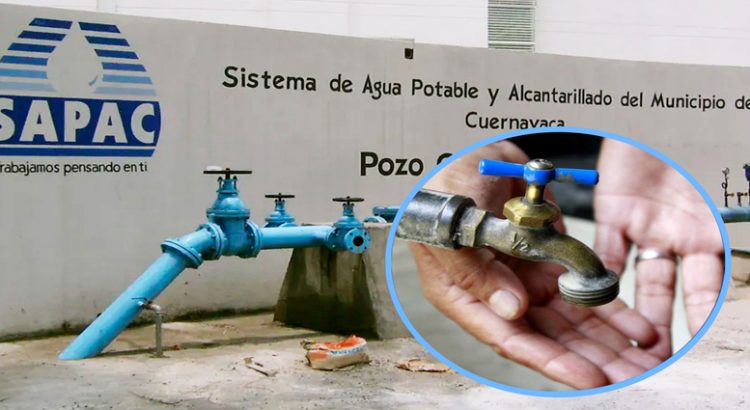 Estas colonias no contarán con servicio de agua potable en Cuernavaca