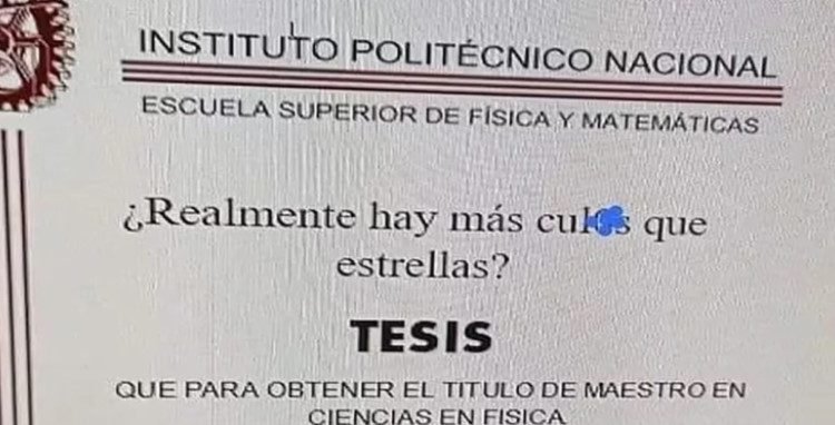 Con su tesis, estudiante del IPN busca resolver milenaria incógnita Con su tesis, estudiante del IPN busca resolver milenaria incógnita