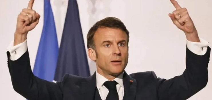 Si Europa busca la paz,  debe estar preparada para la guerra:  Macron