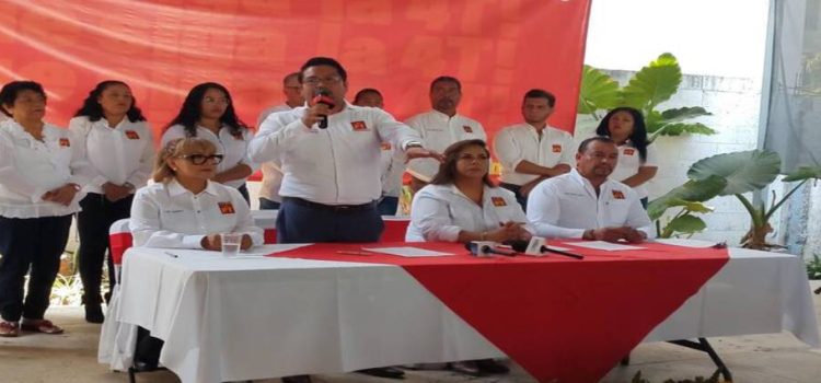 PT presenta a su candidato para la alcaldía de Cuernavaca