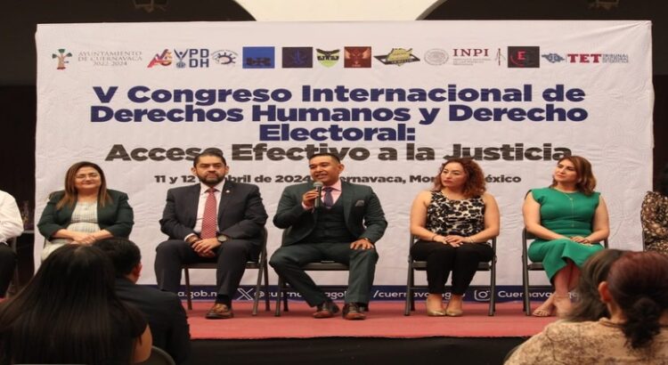 Cuernavaca es sede de V Congreso Internacional de Derechos Humanos y Derecho Electoral 2024