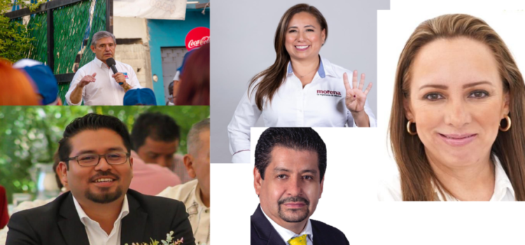 Quiénes son los candidatos contendientes para estás lecciones 2024 en Cuernavaca