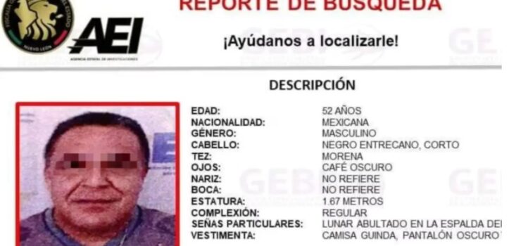 Desaparecido y encontrado… con su amante