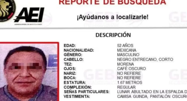 Desaparecido y encontrado… con su amante