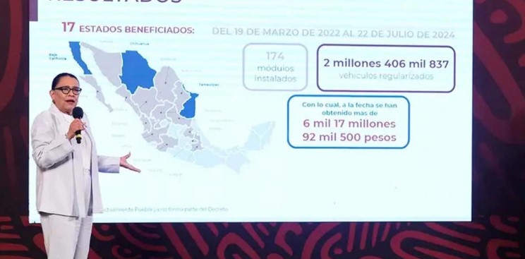 Éxito del programa de regularización vehicular: más de 6 mil millones de pesos recaudados para pavimentación