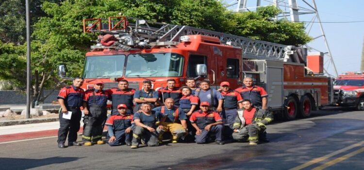 Alcalde reconoce labor de Bomberos de Cuernavaca