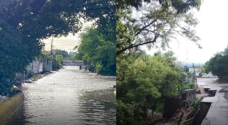 Lluvias causan daños en 8 municipios de Morelos