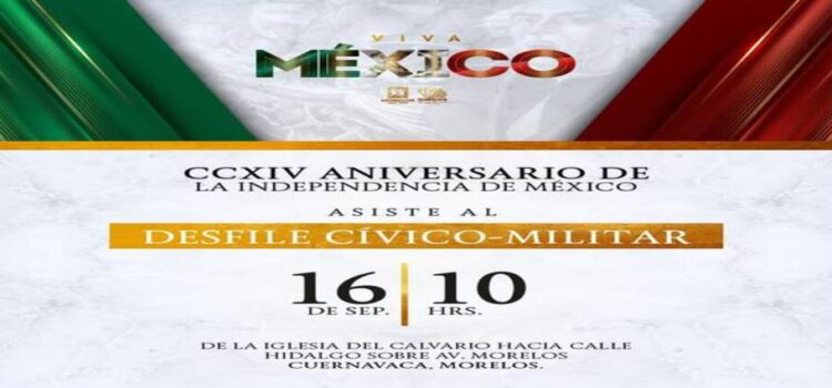 Fin de semana largo por Independencia de México en Cuernavaca