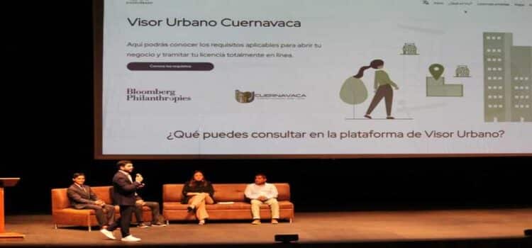 Presentan plataforma de “Visor Urbano” en Cuernavaca