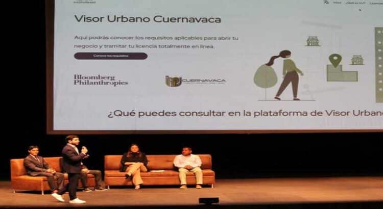 Presentan plataforma de “Visor Urbano” en Cuernavaca