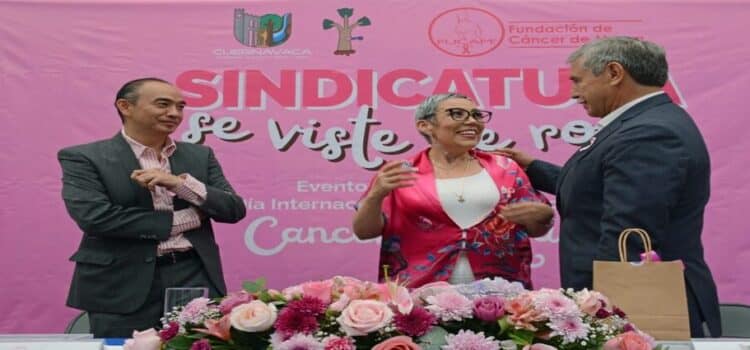 Sindicatura Municipal de Cuernavaca promueve la detección oportuna del Cáncer de Mama