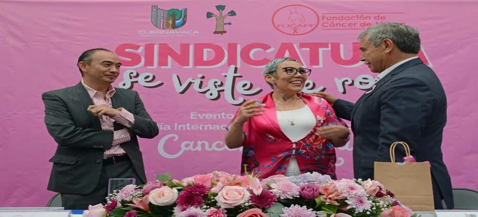 Sindicatura Municipal de Cuernavaca promueve la detección oportuna del Cáncer de Mama