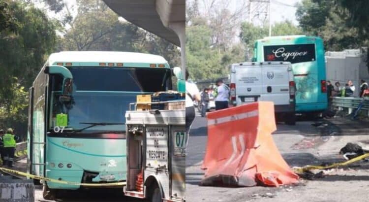 Motociclista murió atropellado en la México-Cuernavaca