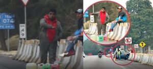 Detectan venta de huachicol en la autopista México-Cuernavaca