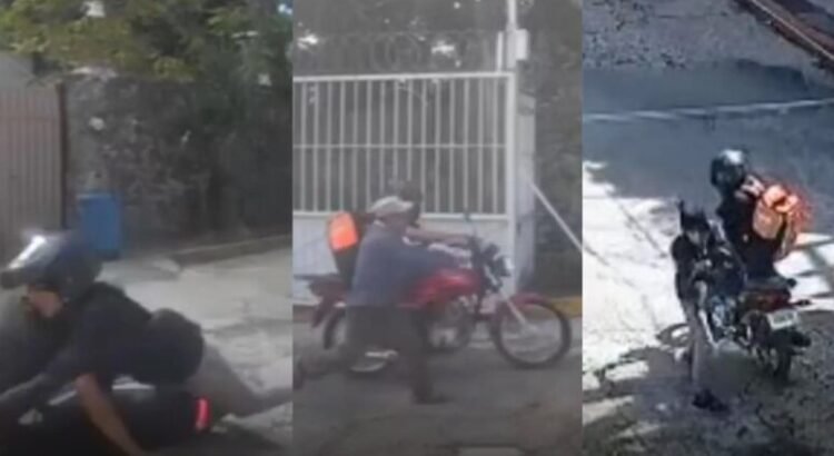 Captan a repartidor participando en robo de motocicleta en Cuernavaca