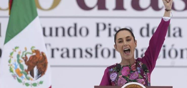 Sheinbaum reafirma la soberanía de México ante el regreso de Trump