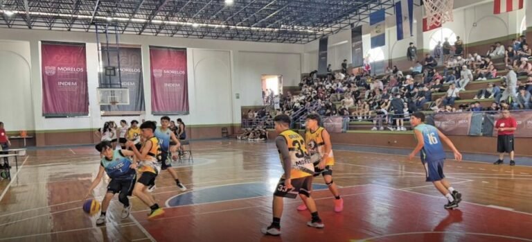 Cuernavaca compite en estatal de basquetbol