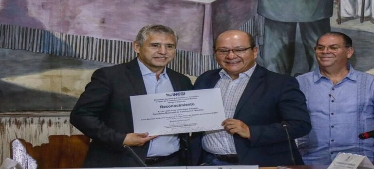INEGI reconoce a Cuernavaca por obtener clave única de registro