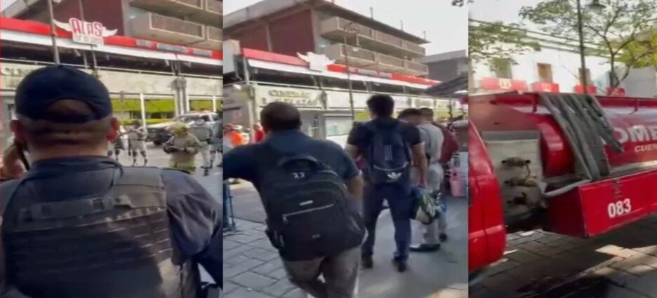 Desalojan por amenaza de bomba a trabajadores del Tribunal de Justicia Administrativa en Cuernavaca