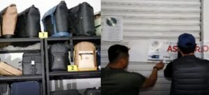 FGR catea negocio y decomisan bolsas "pirata" en Cuernavaca