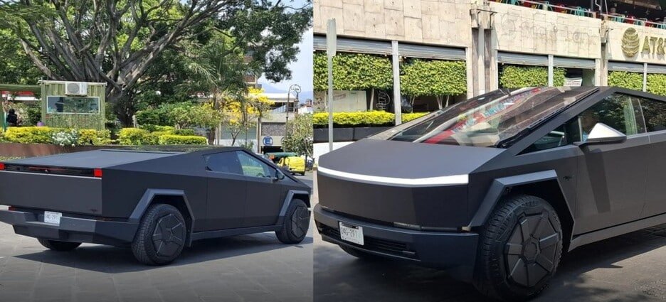 Camioneta Tesla Cybertruck de lujo recorre las calles de Cuernavaca y se viraliza