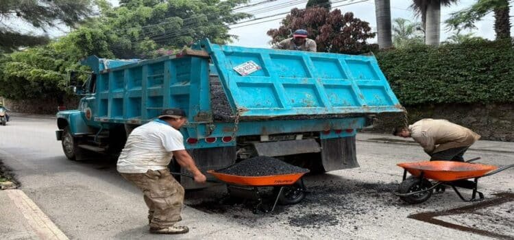 Inicia Programa Emergente de Bacheo 2025 en Cuernavaca