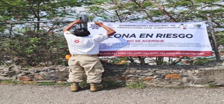 Refuerzan acciones preventivas ante temporal de lluvias en Cuernavaca Refuerzan acciones preventivas ante temporal de lluvias en Cuernavaca