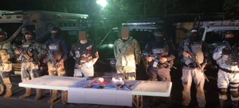 Detienen a 2 integrantes de "Los Mayas" en Cuernavaca