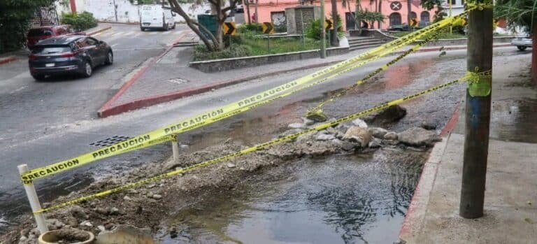 SAPAC no cuenta con personal para atender fugas y socavones en Cuernavaca