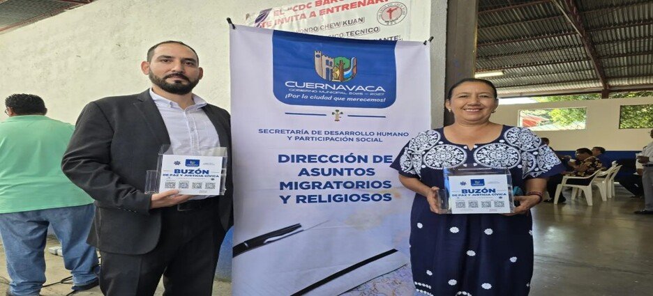 Instalan “Buzón de Paz” para tender puentes entre ciudadanos y gobierno en Cuernavaca